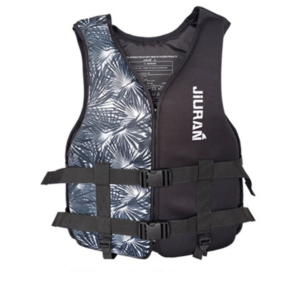 Universal Outdoor Neoprene Life Jacket Water Sports Buoyancy Vest Kayaking Boating Swimming Drifting Safety Life Vest